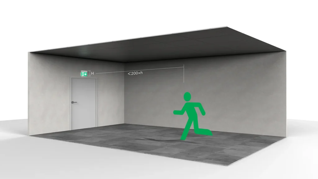 primary purpose of emergency lights and exit signs in a building 1